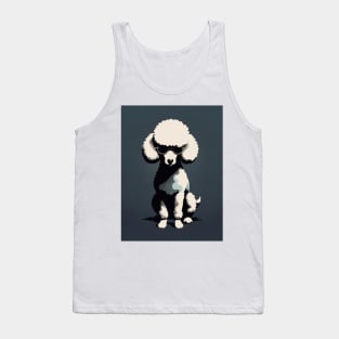 Poodle Dog 4 - Japanese Old Vintage Tank Top